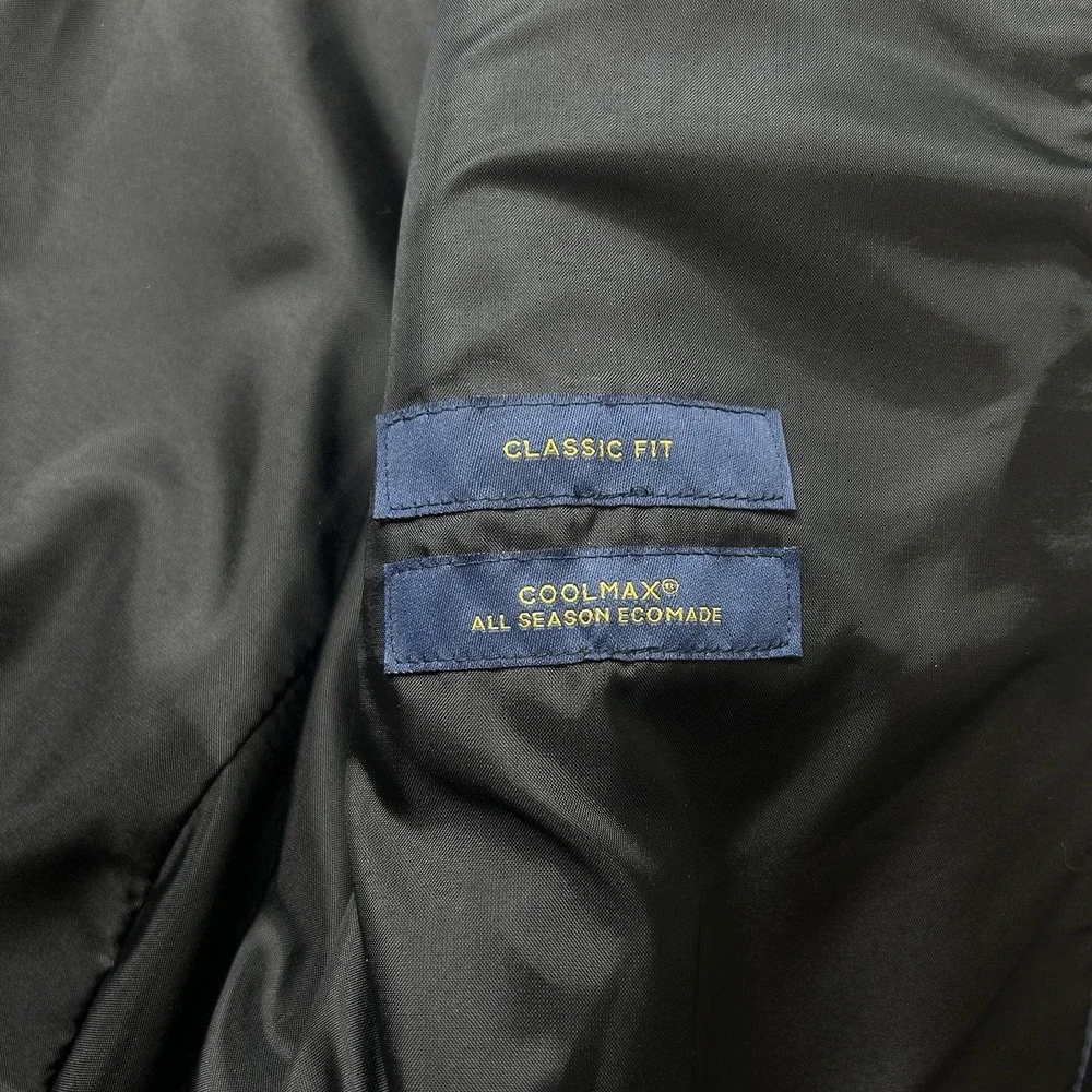 NWT Stafford Coolmax All Season Stretch Suit Jacket Men's Sz 50 R Classic Fit